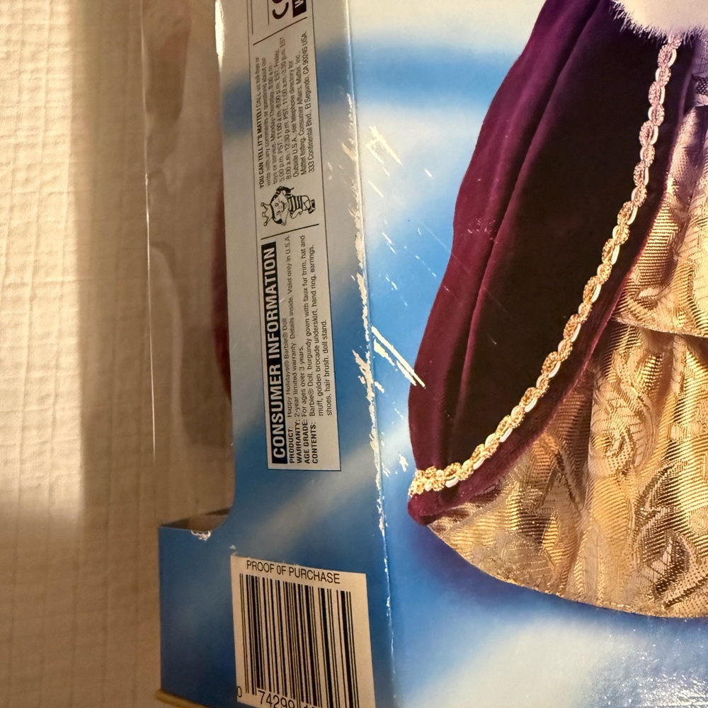 Barbie 1996 Special Edition Happy Holidays Mattel Doll NRFB Blonde Hair Outfit - Picture 12 of 16
